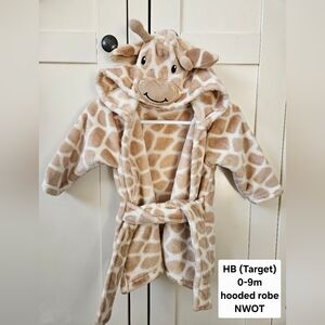 Target Giraffe Hooded Baby Robe